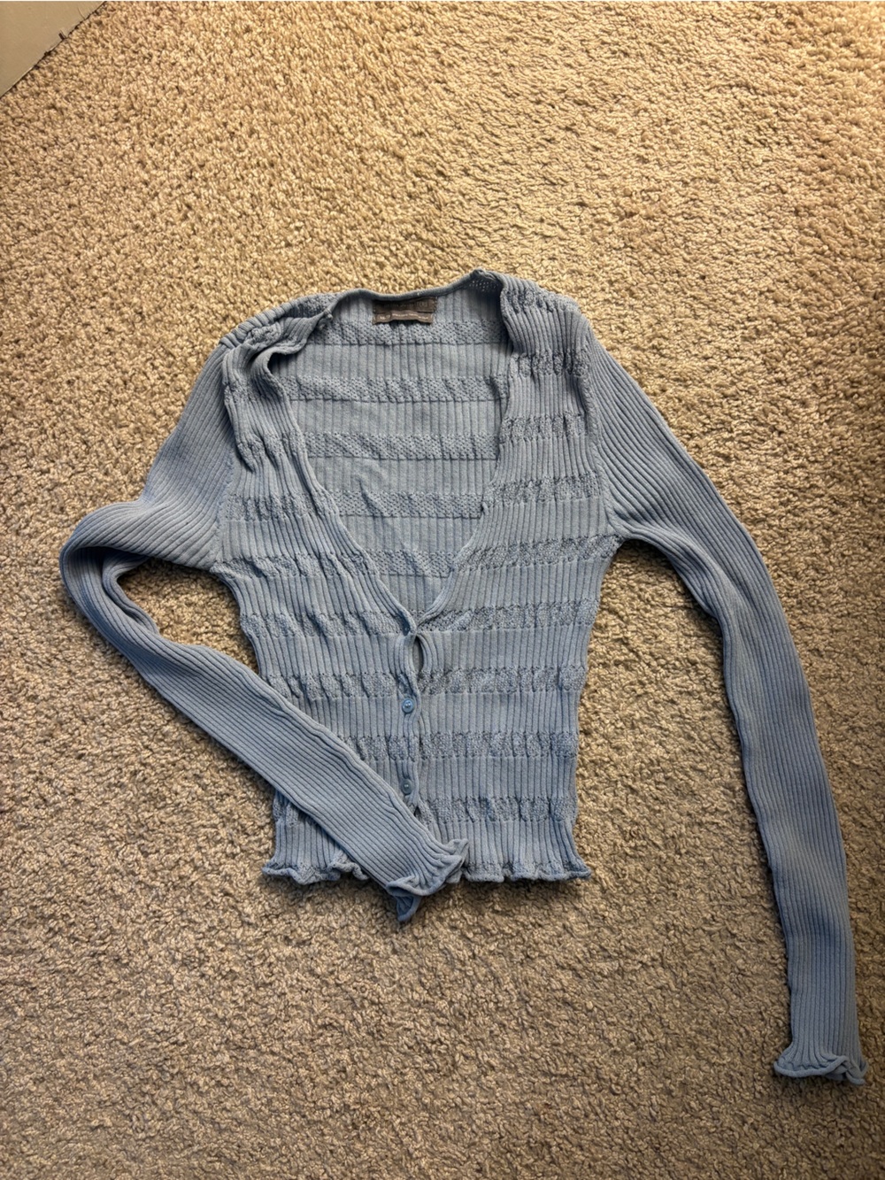 Urban Outfitters Stretch Button Top